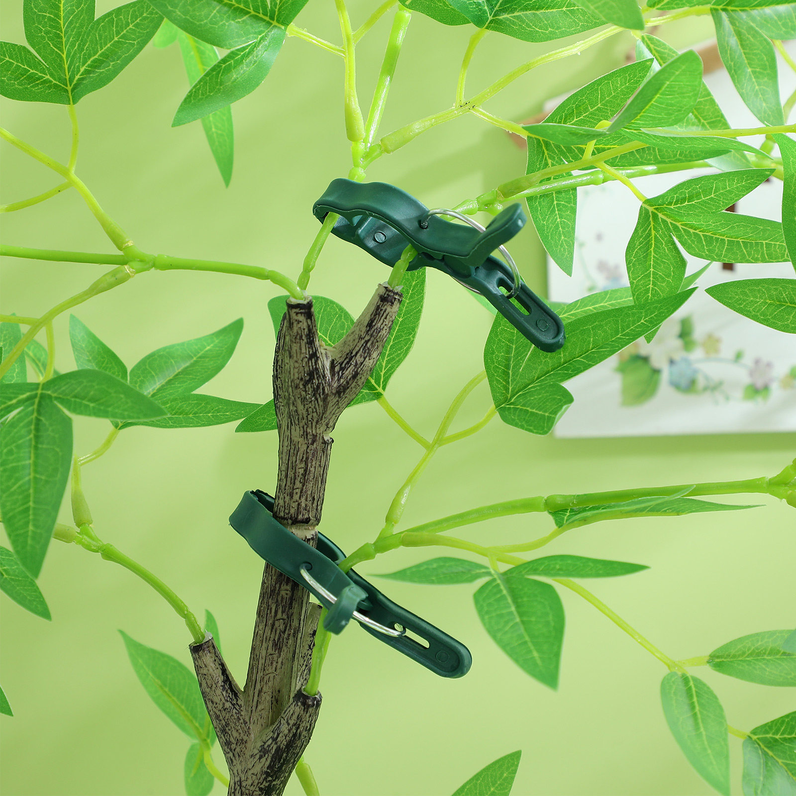 50Pcs Plant Support Clamp Plas - Vine Climbing Plastic recension och pris