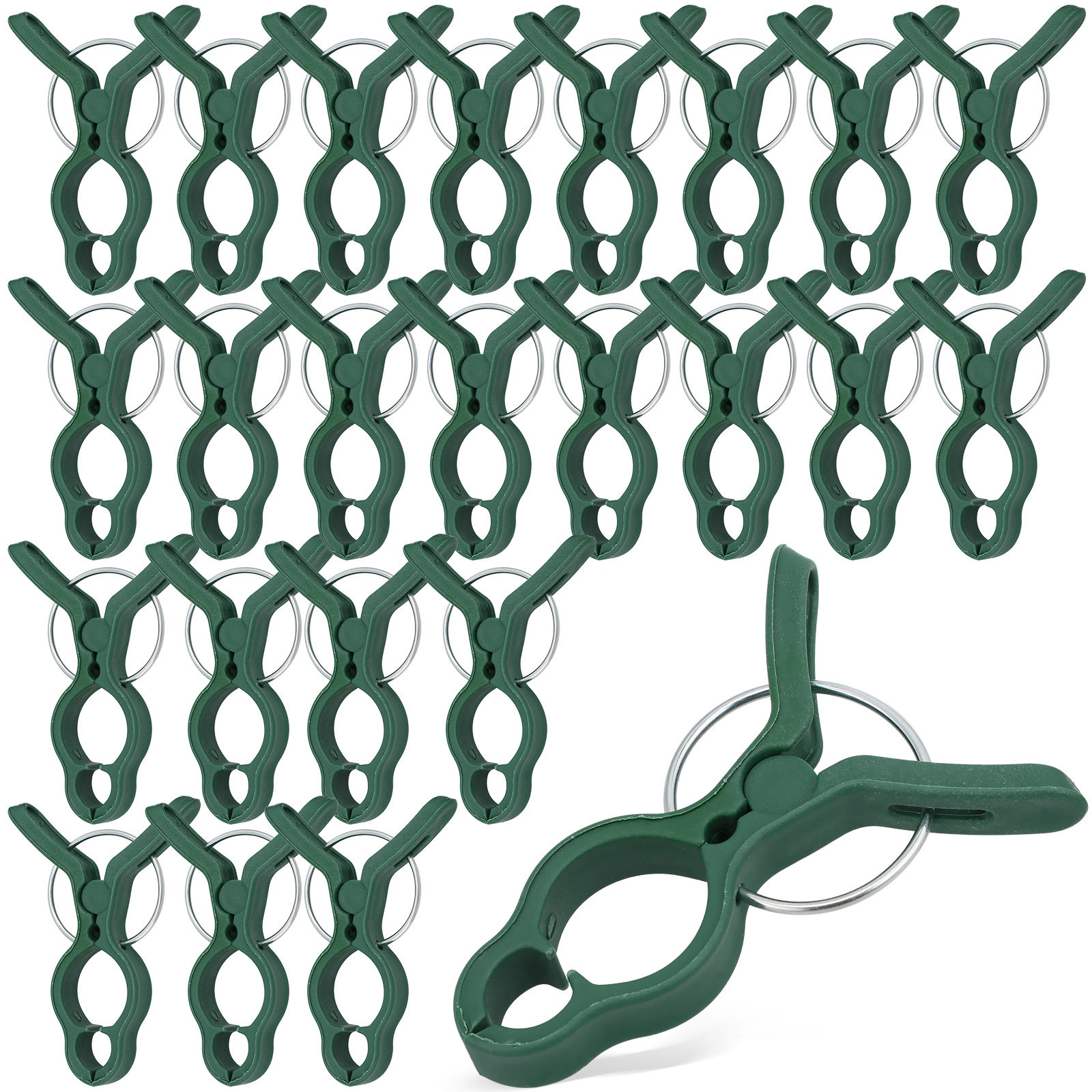 50Pcs Plant Support Clamp Plas - Vine Climbing Plastic recension och pris