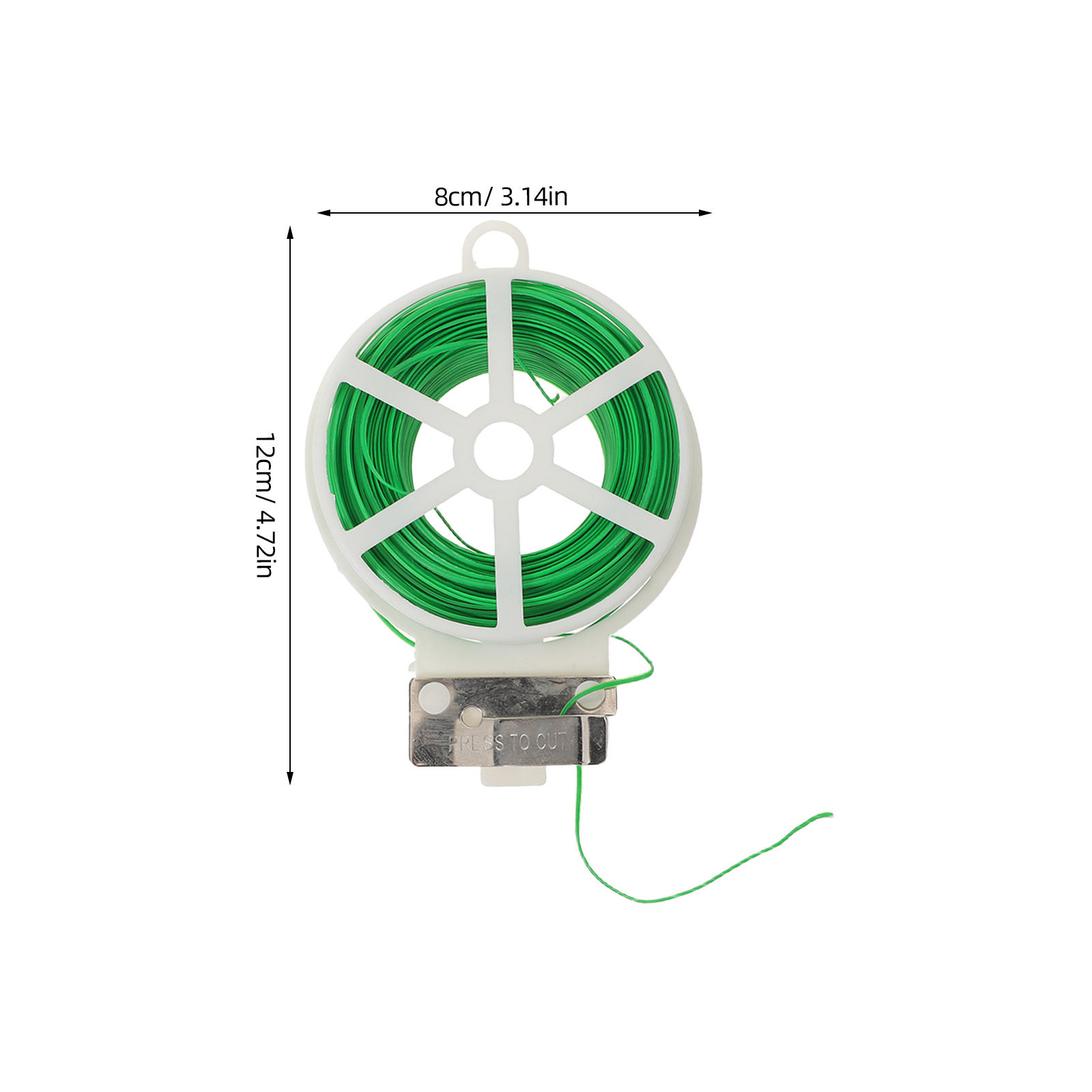 4 Rolls Green Plastic Coated H - Vine Climbing Plastic recension och pris